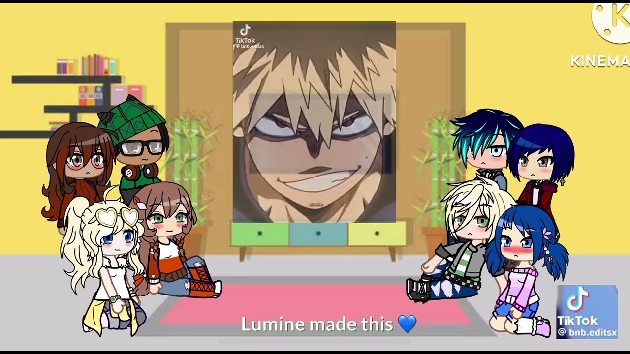 MLB react to Adrien+Marinette as Bakugo+Uraraka (MHA) BKDK+Togachako 1/?