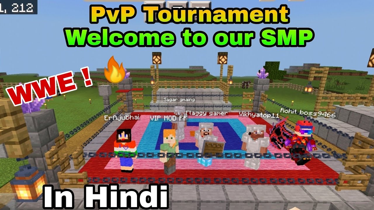 PvP Tournament🏆 with Subscribers in Minecraft SMP | Be Perfect Channel |
