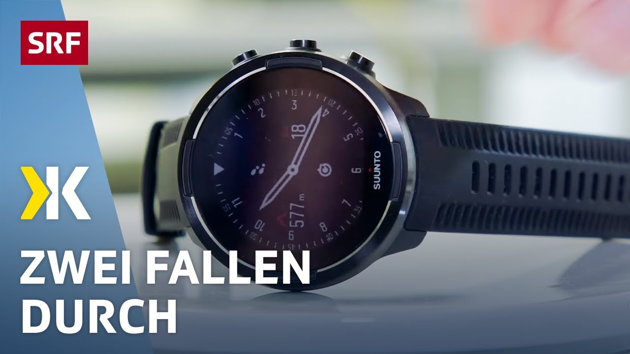 GPS-Sportuhr im Test: Zwei Uhren bleiben auf der Strecke | 2019 | Kassensturz | SRF