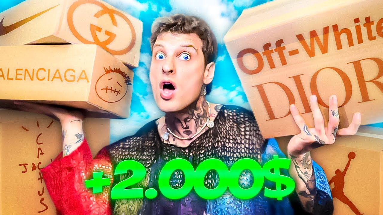 ABRO 2000€ de CAJAS MISTERIOSAS en LOOTIE! (Me toca Off-White, Balenciaga, Louis Vuitton...)