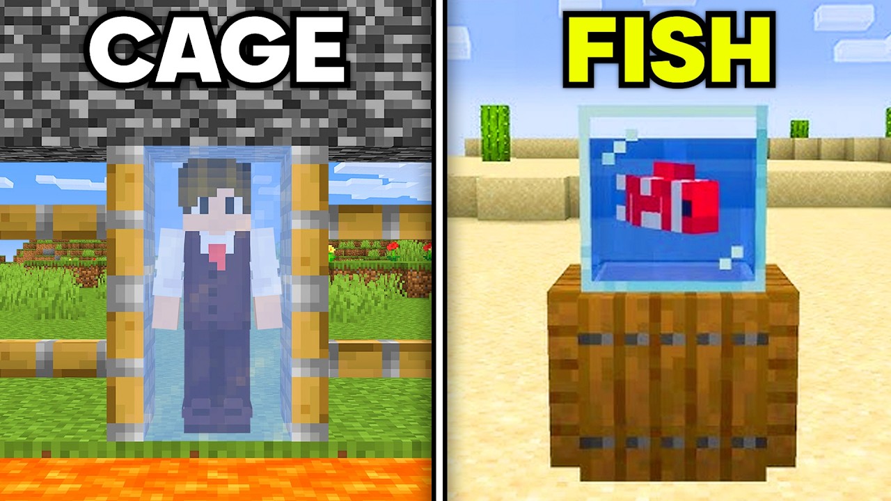 25 Mini Minecraft Build Hacks!