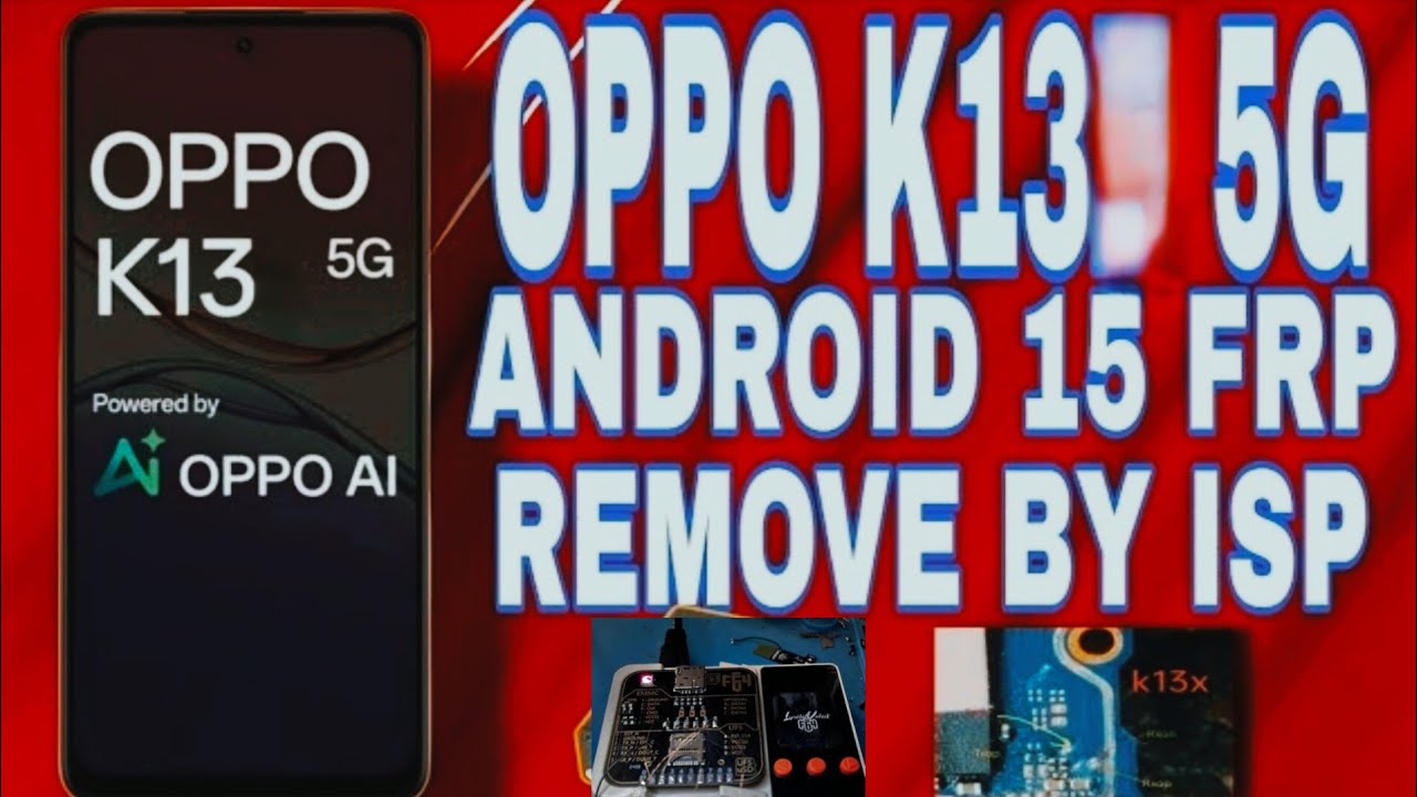 Oppo k13 5G Android 16 Frp Unlock By || Oppo k13 5G Tested isp F64 Box Pinnout 2026 || #OppoFrpOS16