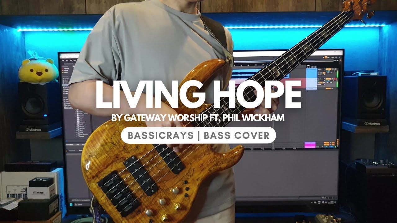 Living Hope | Gateway Worship ft. Phil Wickham | Bass Cover (4K)