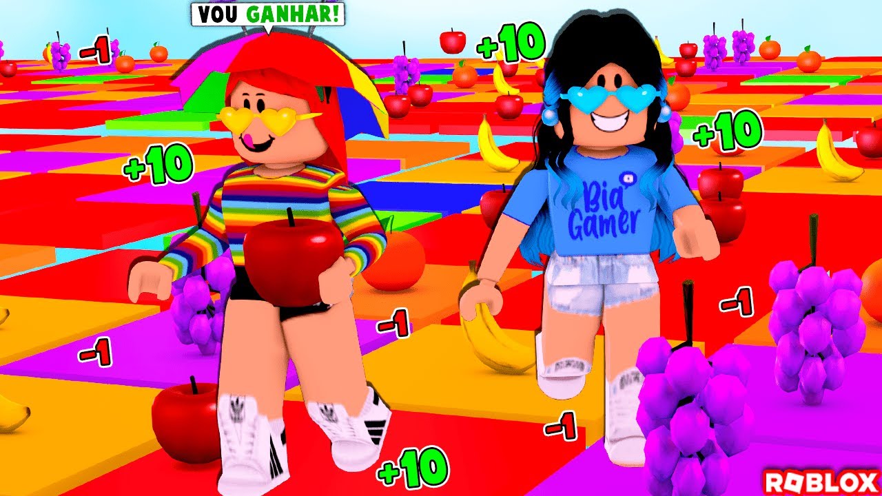 COLETE MAIS FRUTAS PARA VENCER NO ROBLOX! (Fruit Connect)