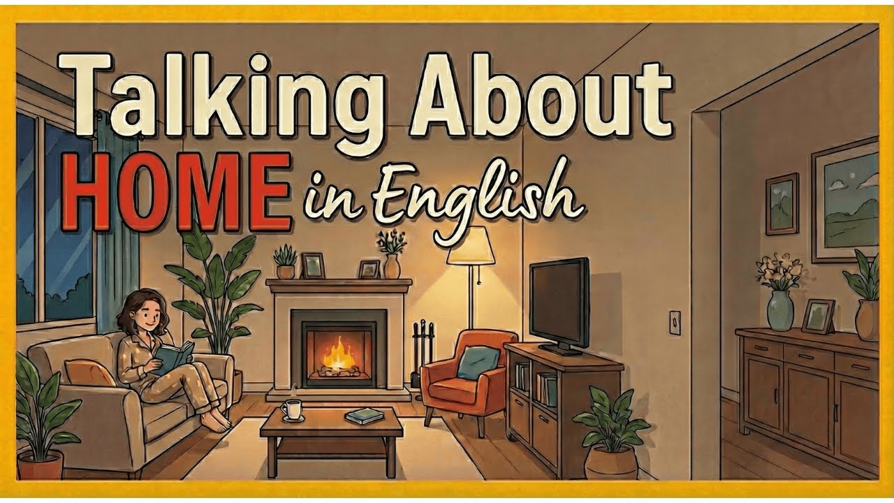 Learn How to Talk About Your Home in English | English Conversation Practice | Easy English Podcast