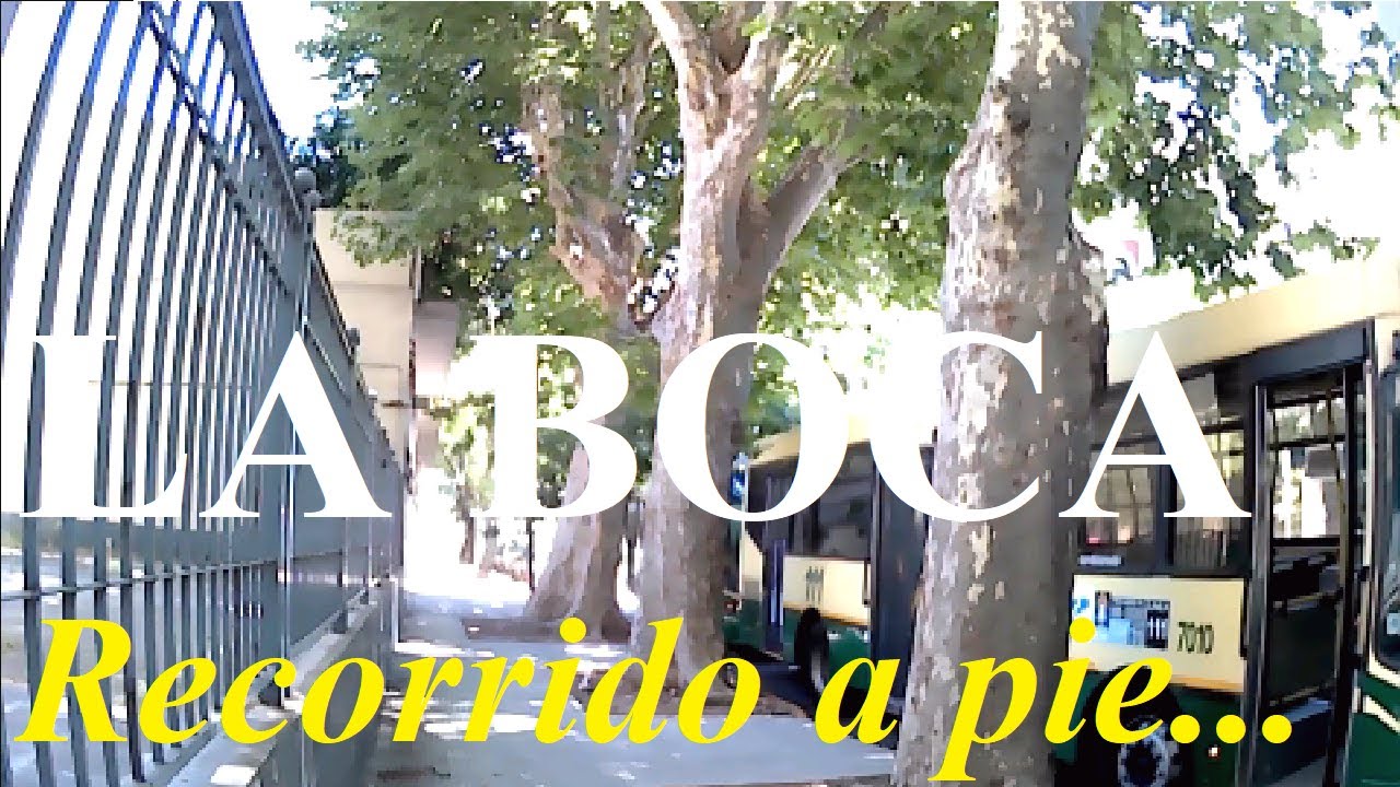 LA BOCA - BUENOS AIRES ARGENTINA RECORRIDO A PIE - WALKING TOUR