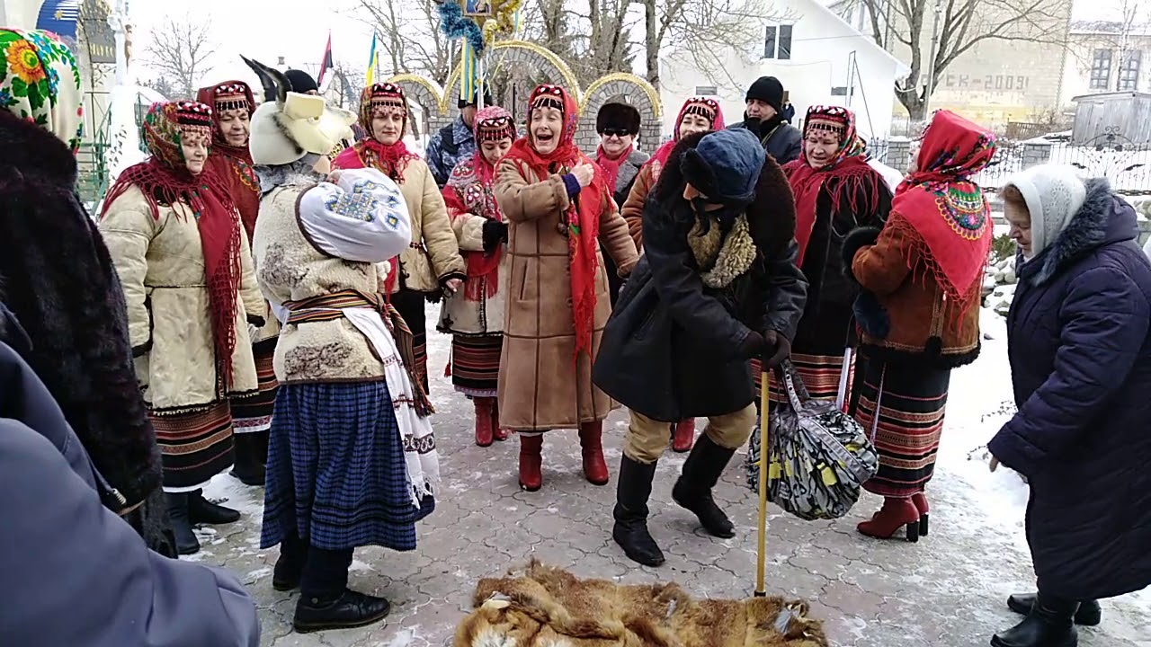 Обряд водіння кози з Глибочка (Борщівський р-н) 2019