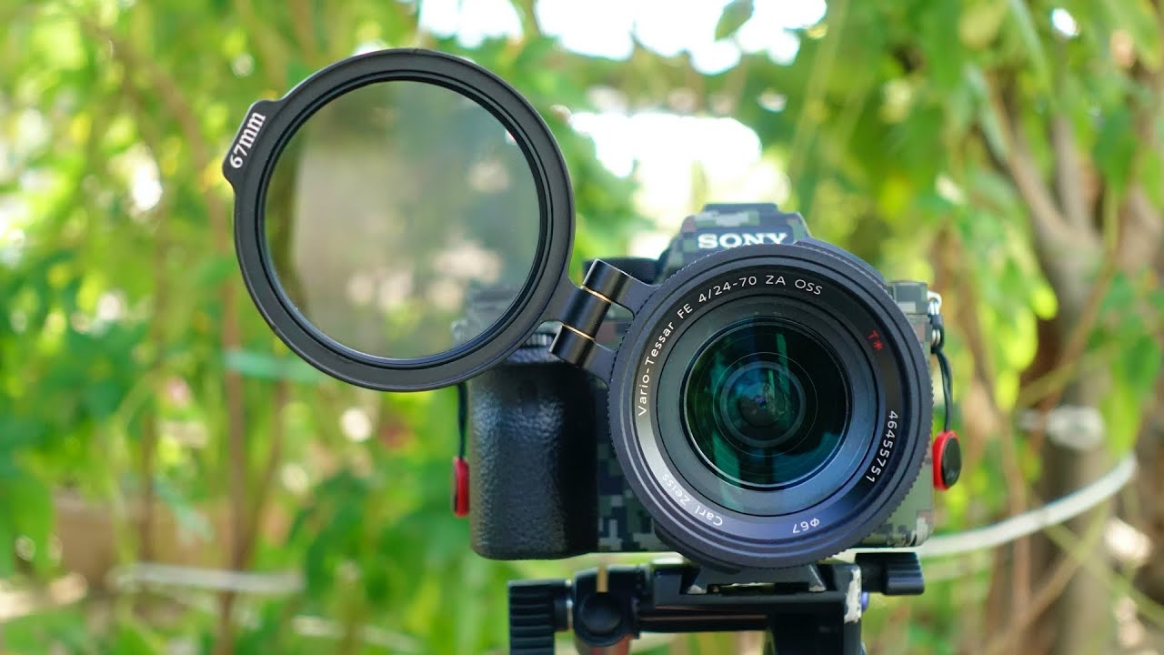 Quick Release Filter Tool for DSLR Lens