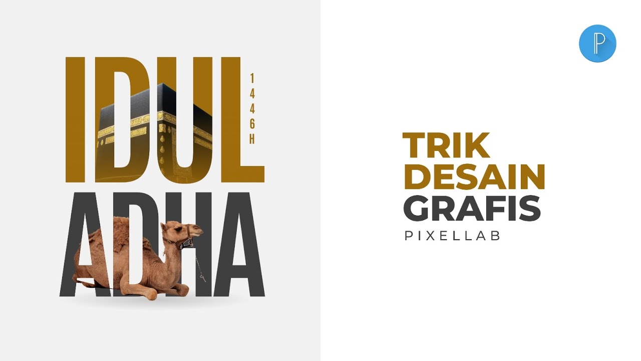 Trik Desain Grafis PixelLab - Tutorial Poster Dakwah