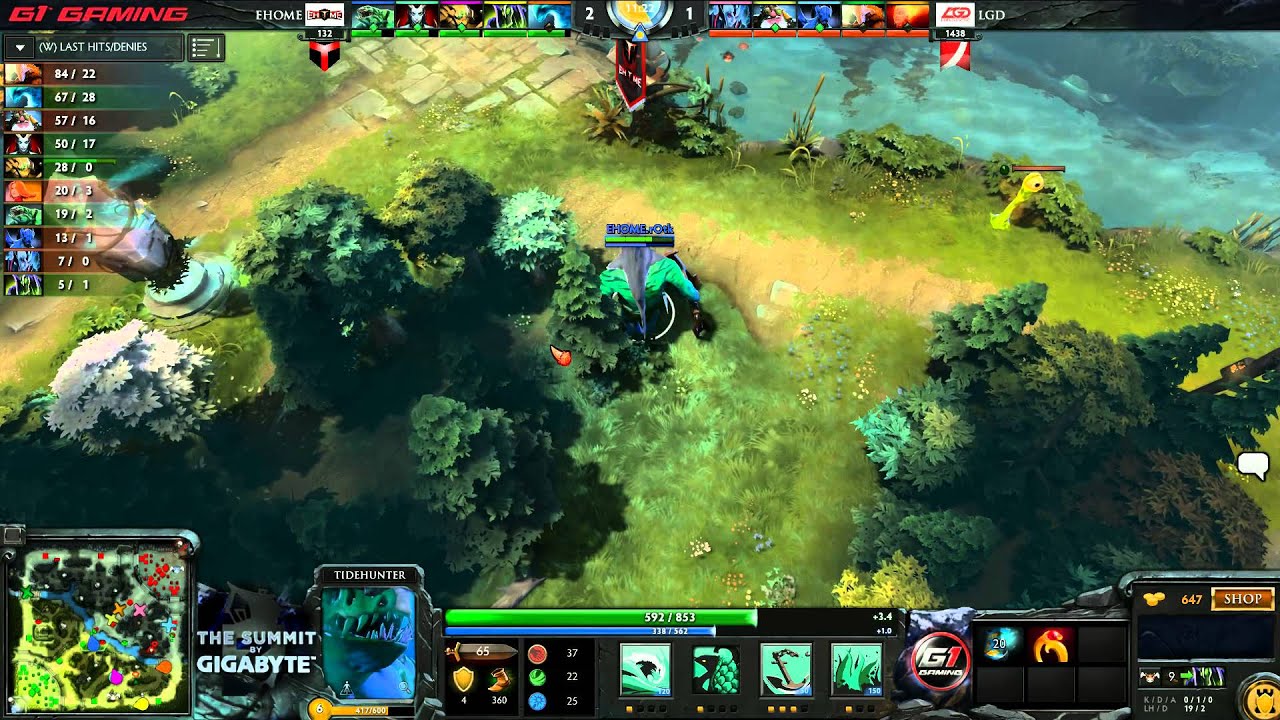 LGD vs EHOME, The Summit 3 China Quali Grand Final, game 1