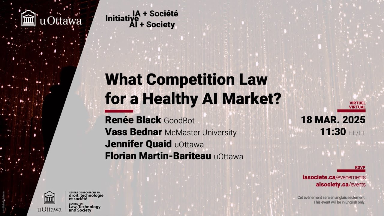 What Competition Law for a Healthy AI Market ?