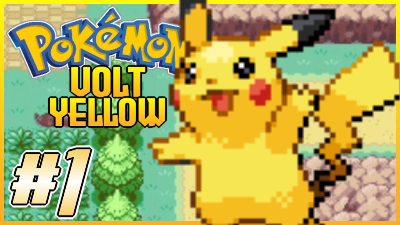 Play As Ash Ketchum - Pokemon Volt Yellow: Anime Version - Gameplay Walkthrough Part 1