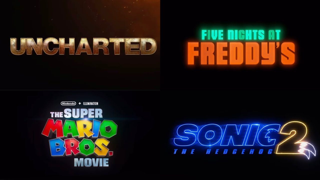 Video Game Movie Trailer Logos (1993-2023) Update