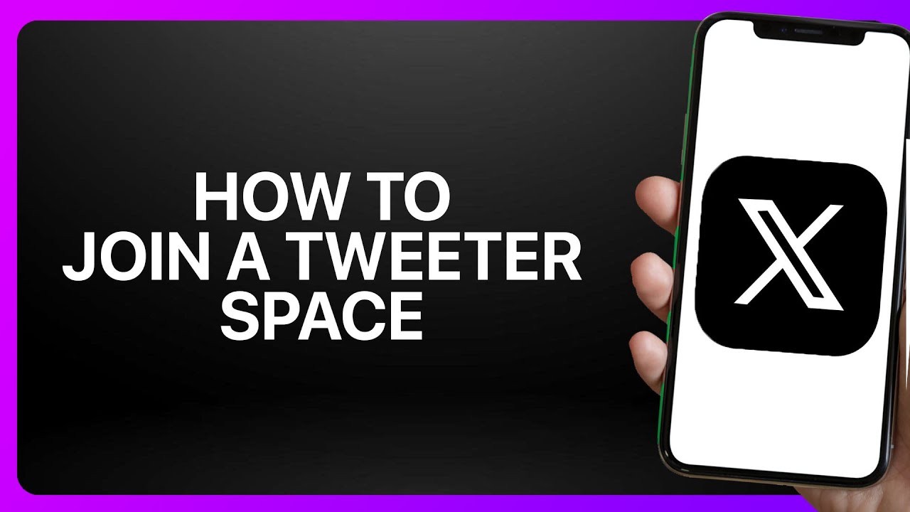 How To Join A Twitter Space In X App (Twitter) ! Tutorial