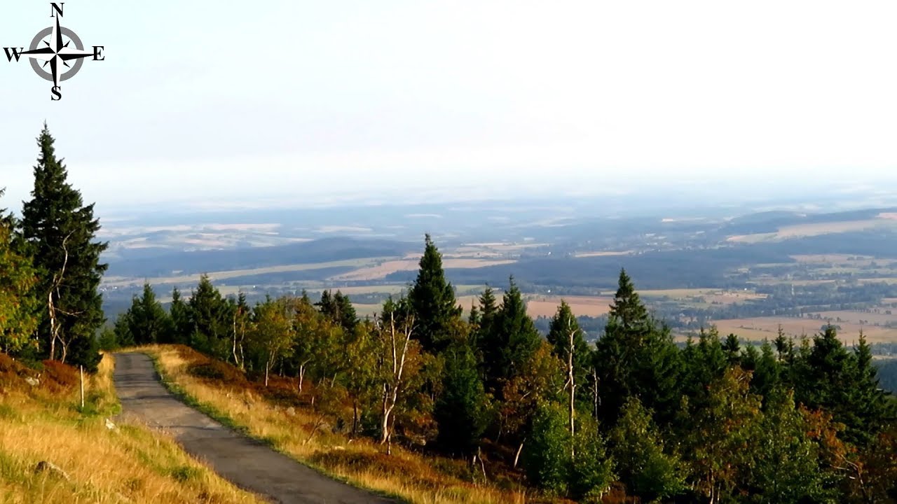 [HD] Szczyt Stóg Izerski 1107 m n.p.m. niedaleko Świeradowa-Zdroju w Górach Izerskich