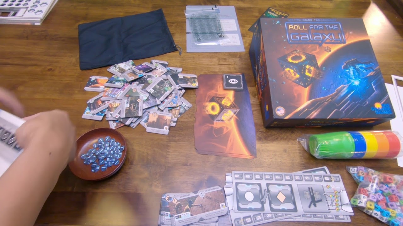 Roll for the Galaxy - Unboxing