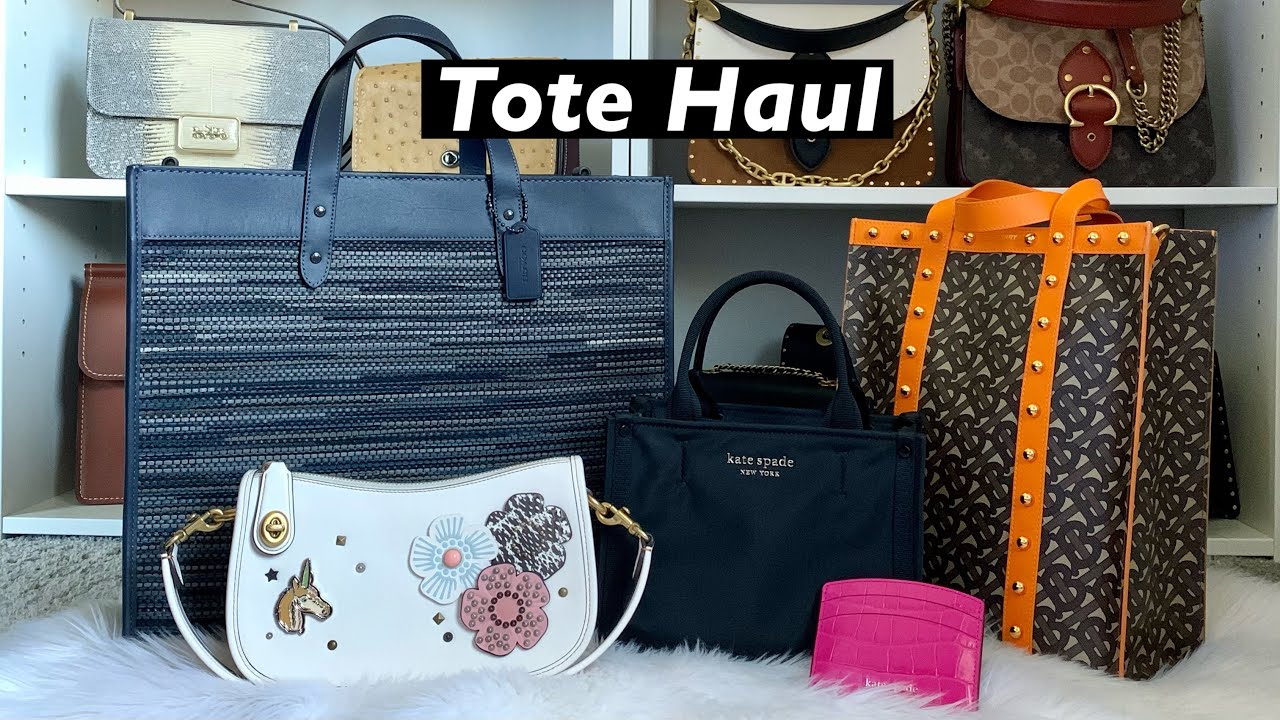 Handbag Haul: Burberry, Coach, and Kate Spade