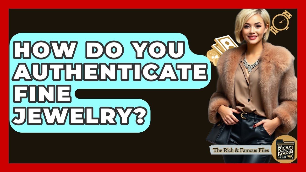 How Do You Authenticate Fine Jewelry? - The Rich And Famous Files