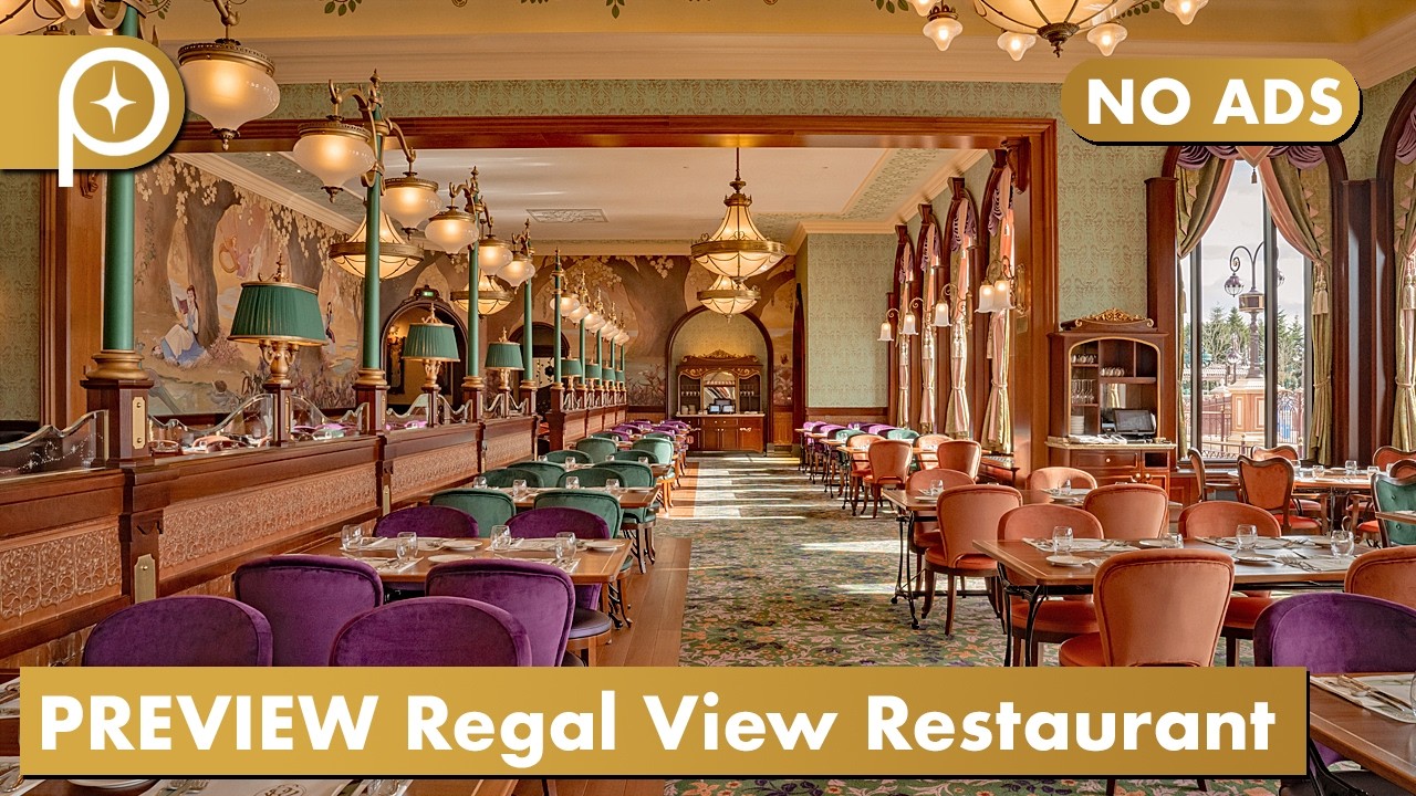💫 PREVIEW | Regal View Restaurant & Lounge at Disney Adventure World in Disneyland Paris 2026