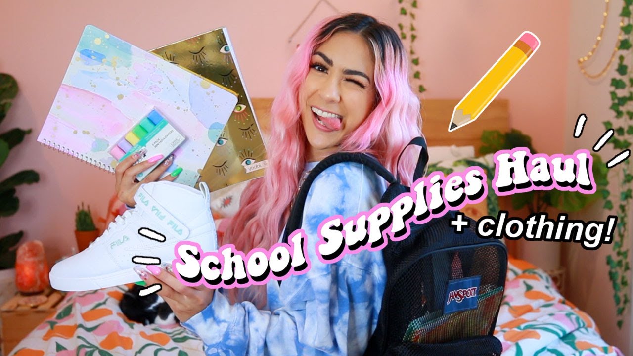 Back to School Supplies & Clothing Haul 2020!!