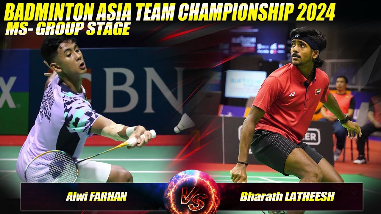 Alwi FARHAN vs Bharath LATHEESH | BATC 2024 | Round of Group Stage