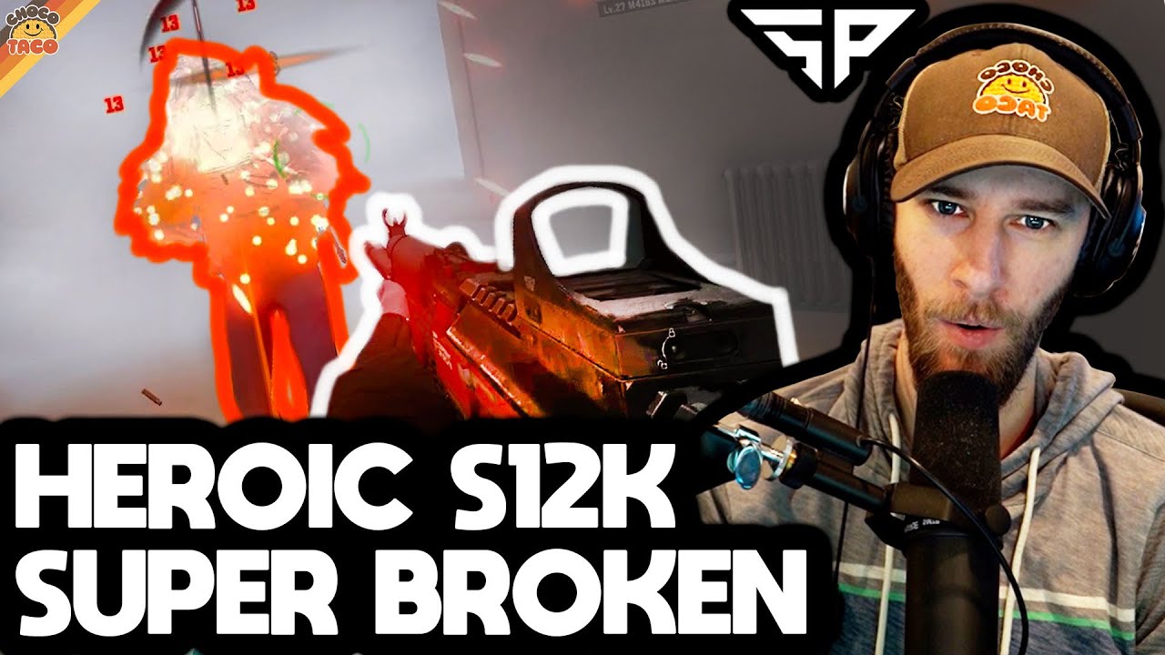 Heroic S12K — это невероятно сломанный геймплей с Viss — chocoTaco SUPER PEOPLE Shotgun Master