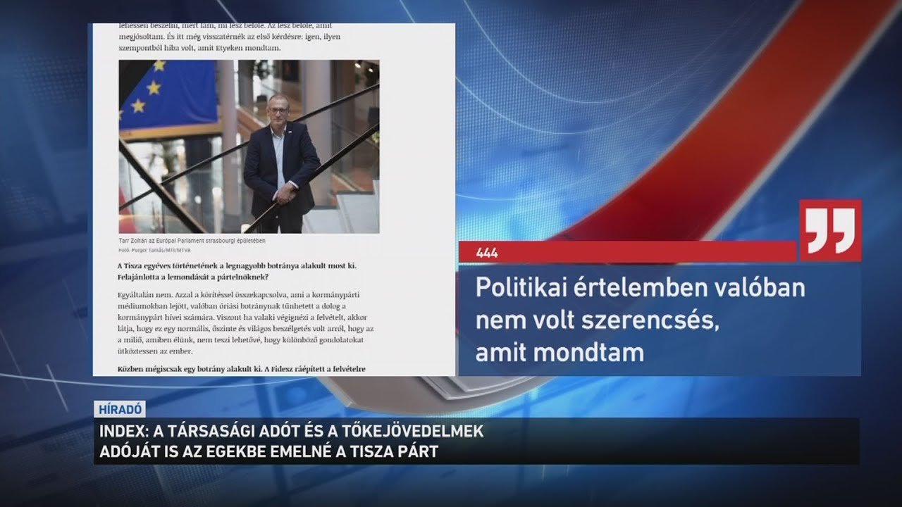 T&ouml;bb ad&oacute;nem brut&aacute;lis emel&eacute;s&eacute;re is k&eacute;sz&uuml;l a Tisza P&aacute;rt