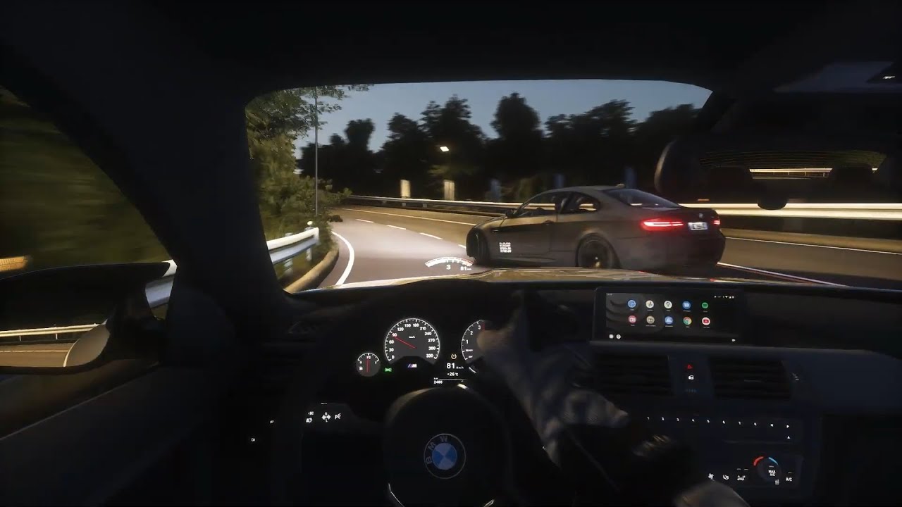 【POV】E92 M3 Stage 1 vs F82 M4 Hillclimb Epic Battle - Hakone Turnpike Showdown