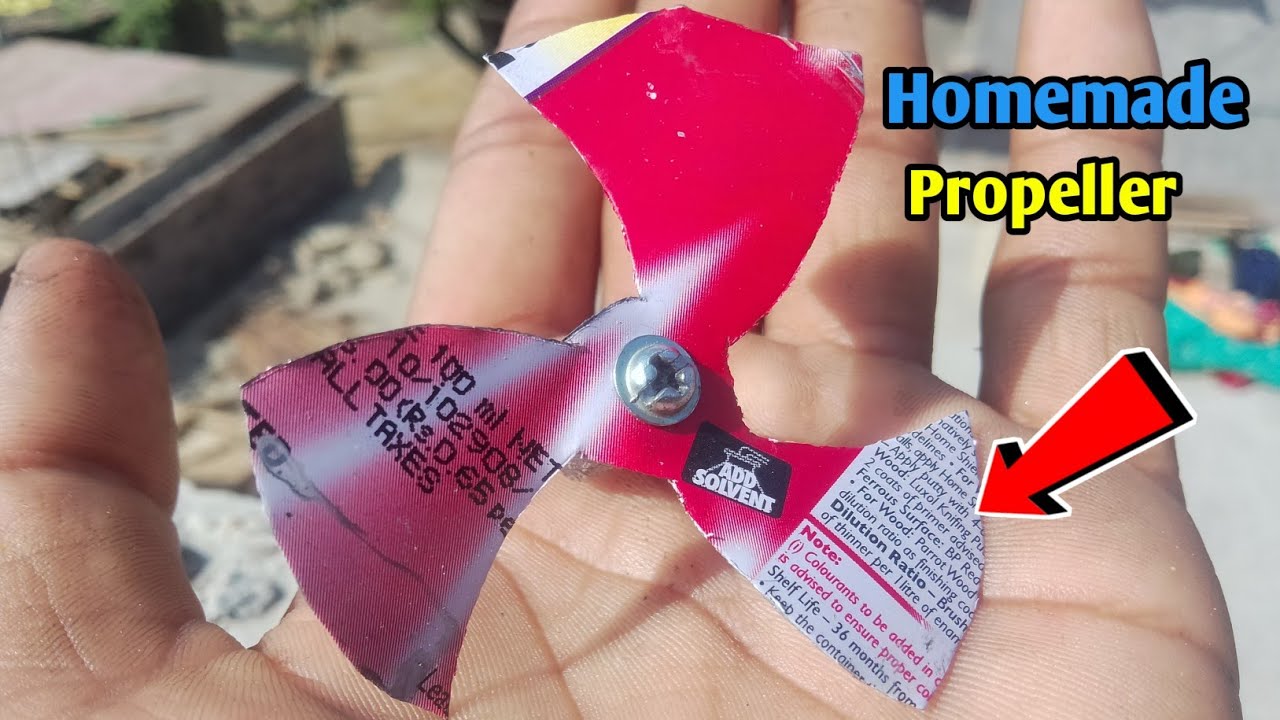 How to make propeller with plastic bottle || propeller kaise banaye || how to make propeller at home