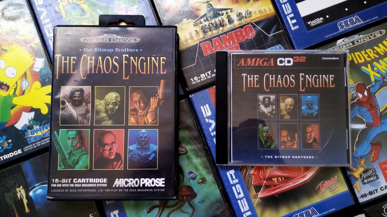 💢 Versus 💢 THE CHAOS ENGINE 🔸 Sega Megadrive 🆚 Amiga CD32