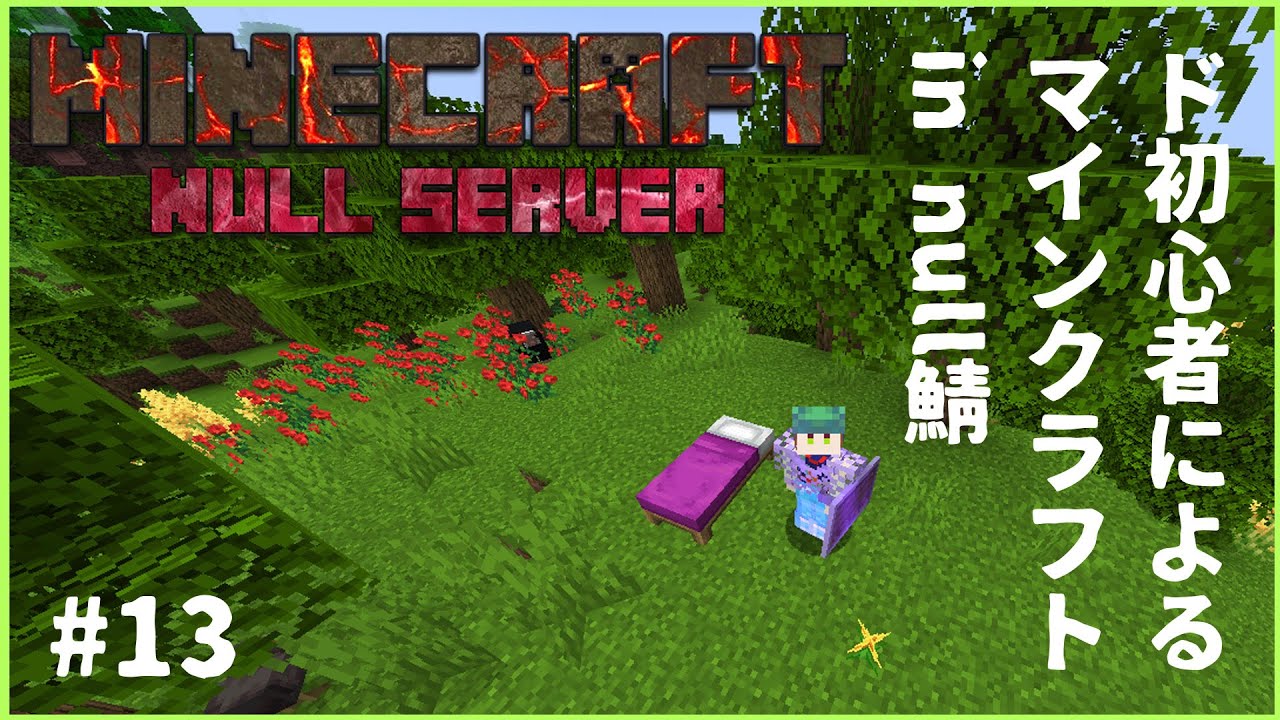 【null鯖】ド初心者が往くマインクラフト＃13【新人Vtuber】
