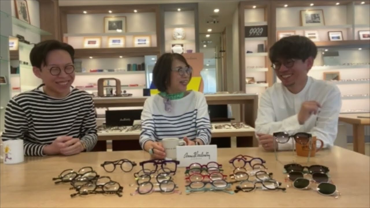 フランスの人気ブランド【Anne et Valentin】アンバレンタイン トランクショー開催決定！（メガネのモチダ　田和山本店）