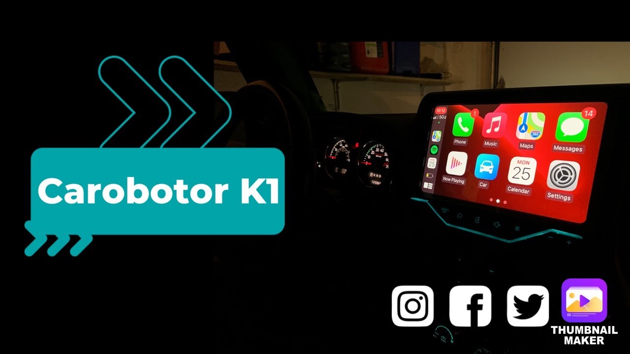 Carobotor K1 Impressions! (Unboxing and Wireless CarPlay set up)