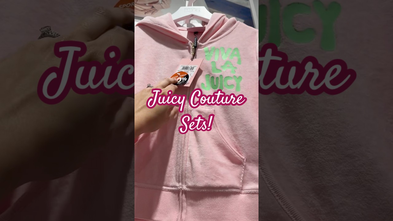 Комплекты Juicy Couture 😍 #juicycouturefinds #shopping #sets #bosnia #y2k