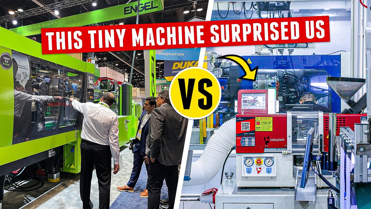 We Put Micro Molding Against Conventional Injection Molding... Did the Tiny Machine Win?