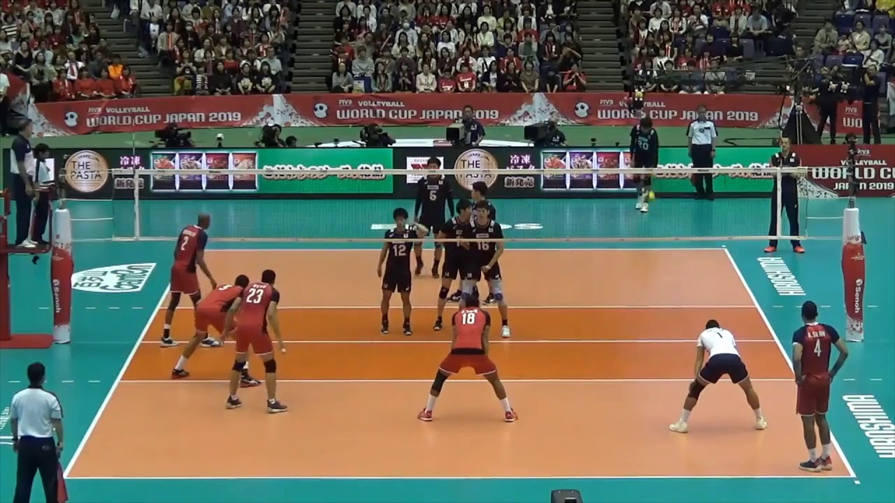 JAPAN v EGYPT | SET 1 | OCT 11 | 2019 FIVB WORLD CUP | MEN'S VOLLEYBALL