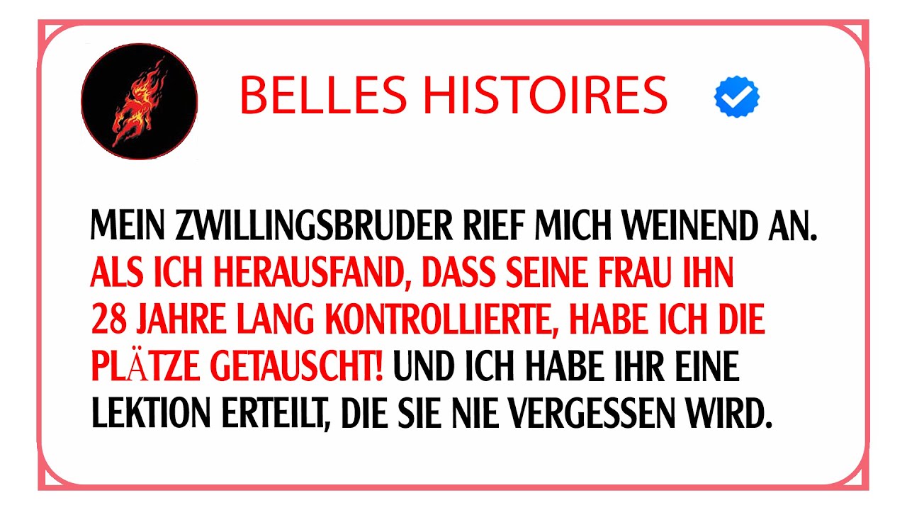 28 Jahre lang wurde er gequält: Ich nahm den Platz meines Zwillingsbruders ein und rächte ihn bitter