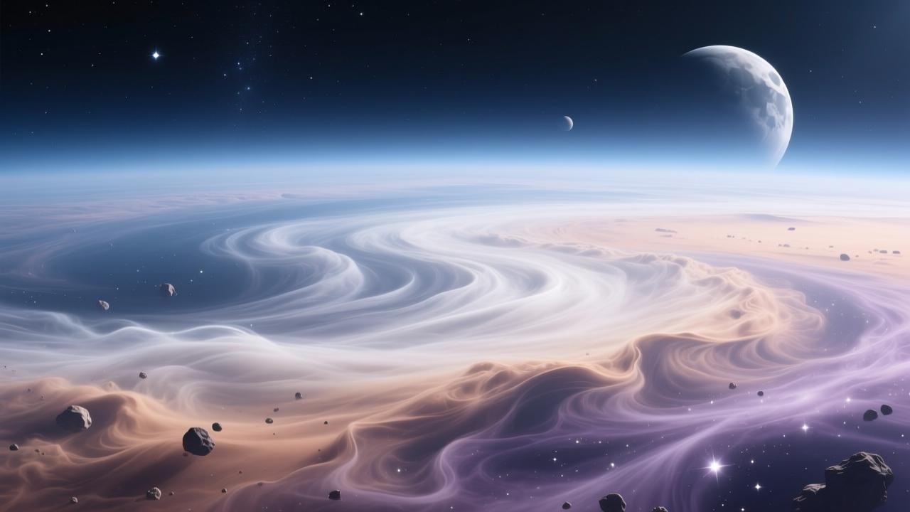 Let the Vast Silence Ease Your Mind  A Gentle Deep Space Calm for Effortless Sleep
