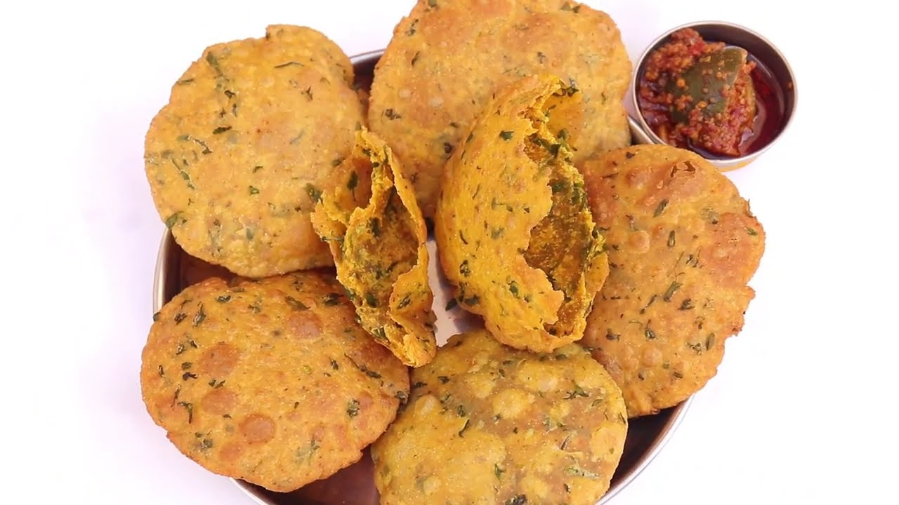 Crispy Methi Puri Recipe | खस्ता मेथी पूरी | Instant Fenugreek Poori | Easy Breakfast Recipe