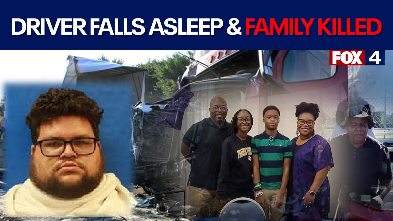 18-wheeler crash that killed 4 family members, 1 other