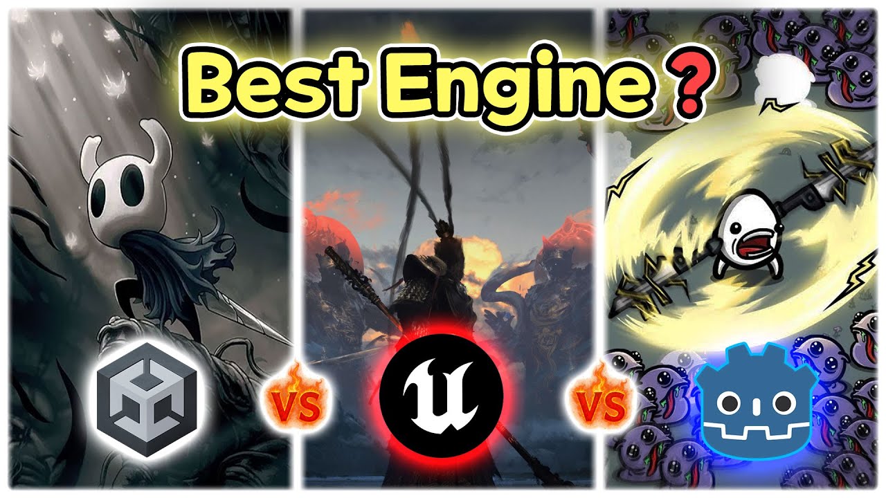 게임 엔진 비교! Unity vs Unreal vs Godot, 어떤 걸 써야 할까 ?