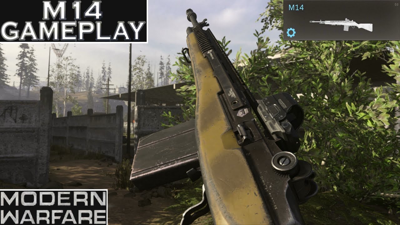 Modern Warfare M14 (EBR-14) Gameplay