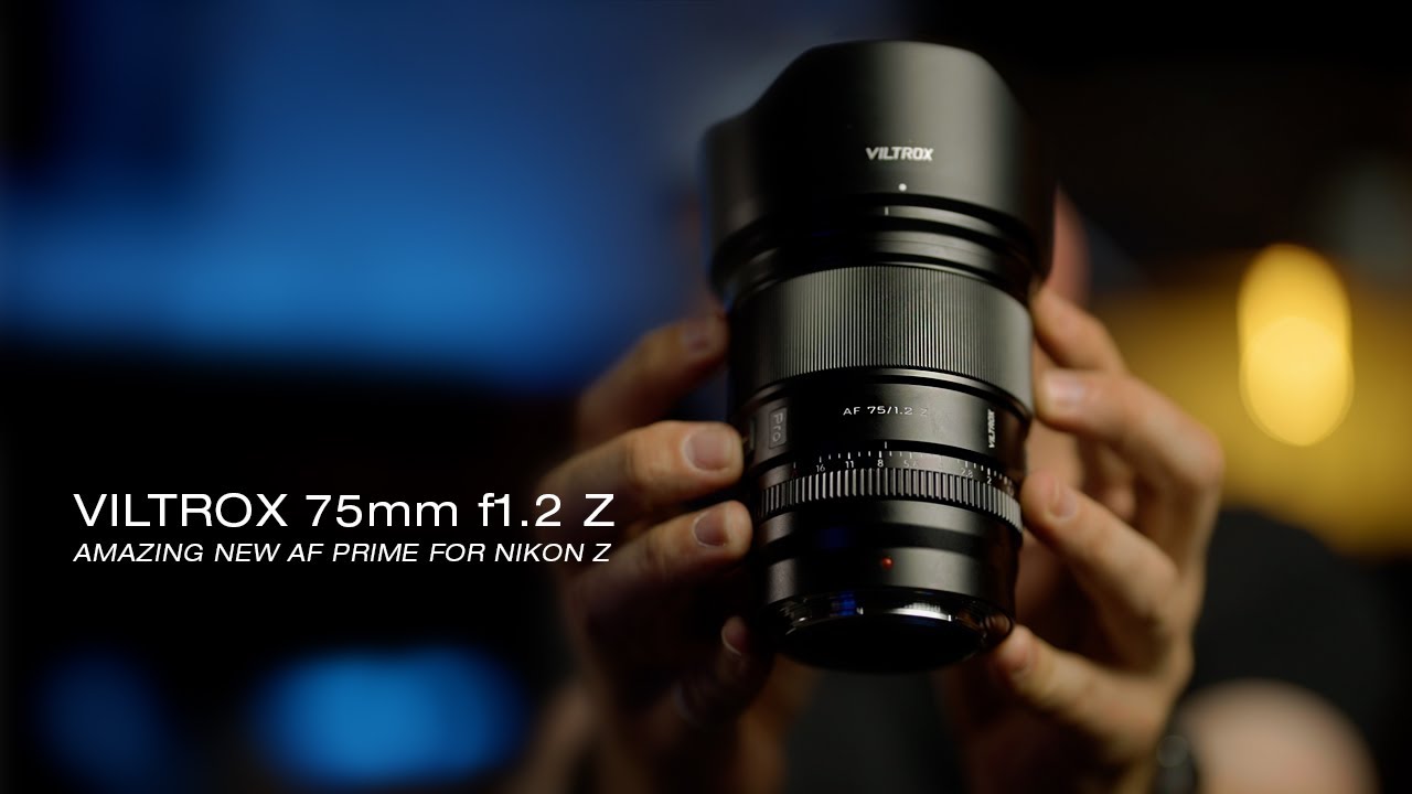 УДИВИТЕЛЬНЫЙ новый объектив PRO AF с фиксированным фокусным расстоянием для Nikon Z — Viltrox 75m...