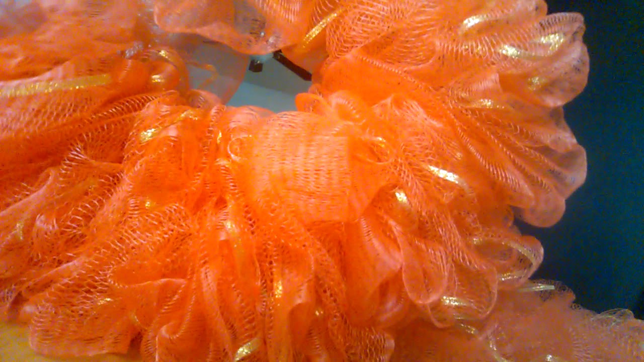 Mesh Bath Sponge Wreath 03/31/19