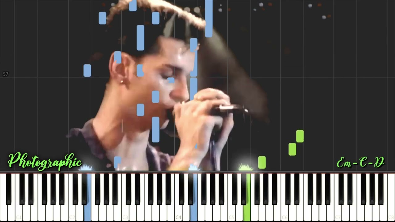 Depeche Mode Photographic Amazing Piano Cover