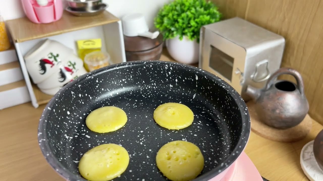 Miniature Cooking | Pancake Coklat Mini yang Super Menggoda 🍫🥞