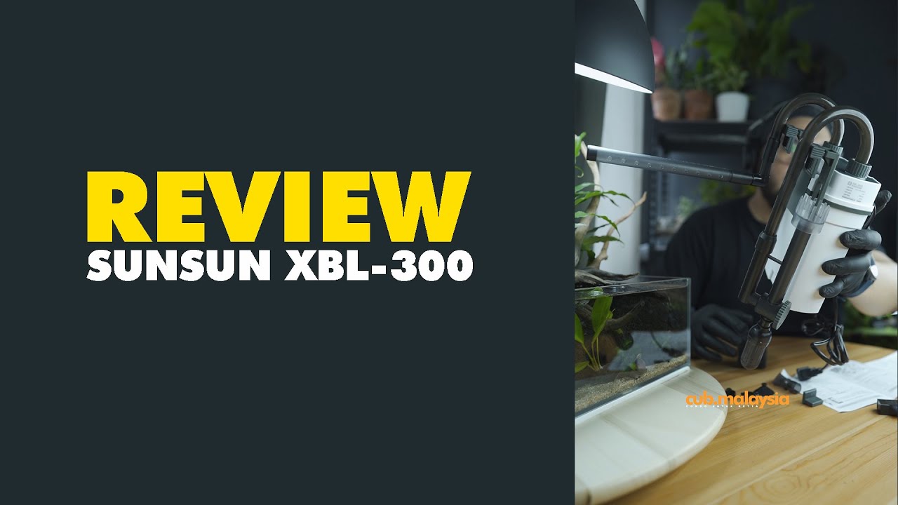 Sunsun XBL-300 review (melayu nismilan)
