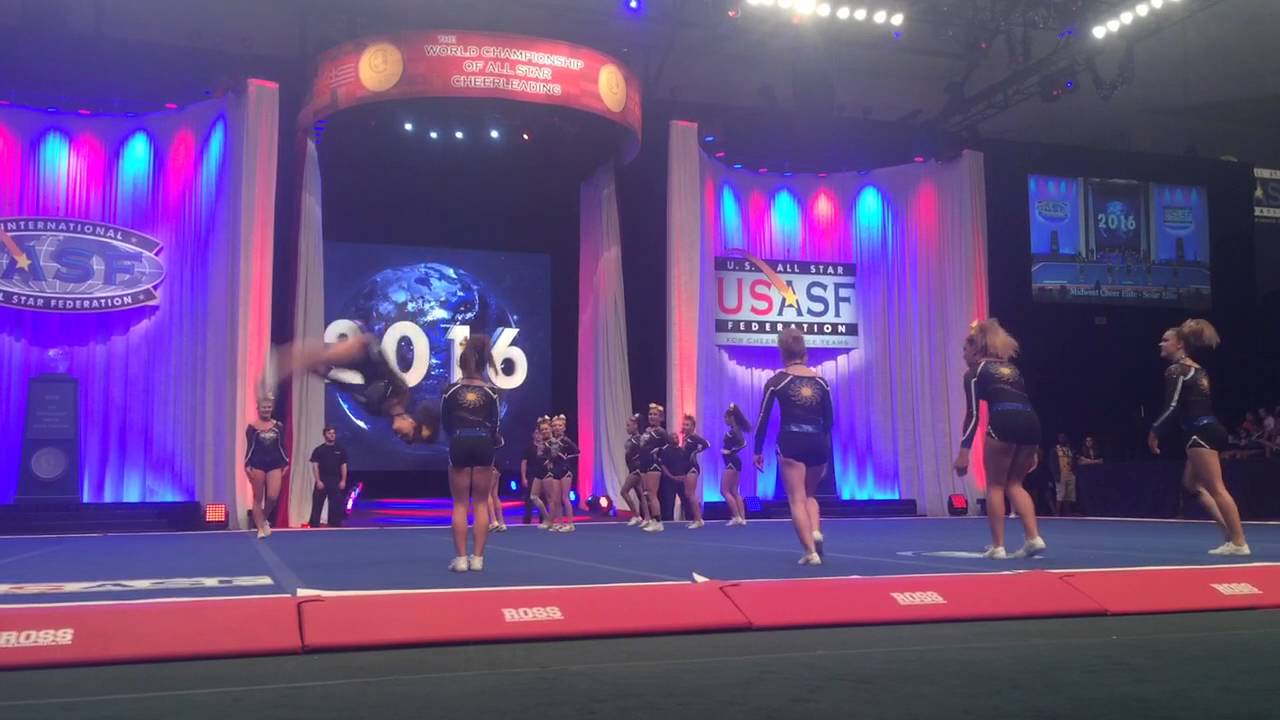 2016 Cheerleading Worlds Midwest Solar Elite