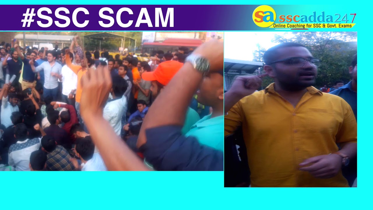 #SSCexamScam Protest Updates -Day #5 By Inspector Sandeep Sharma Halla Bol  #SSC SCAM