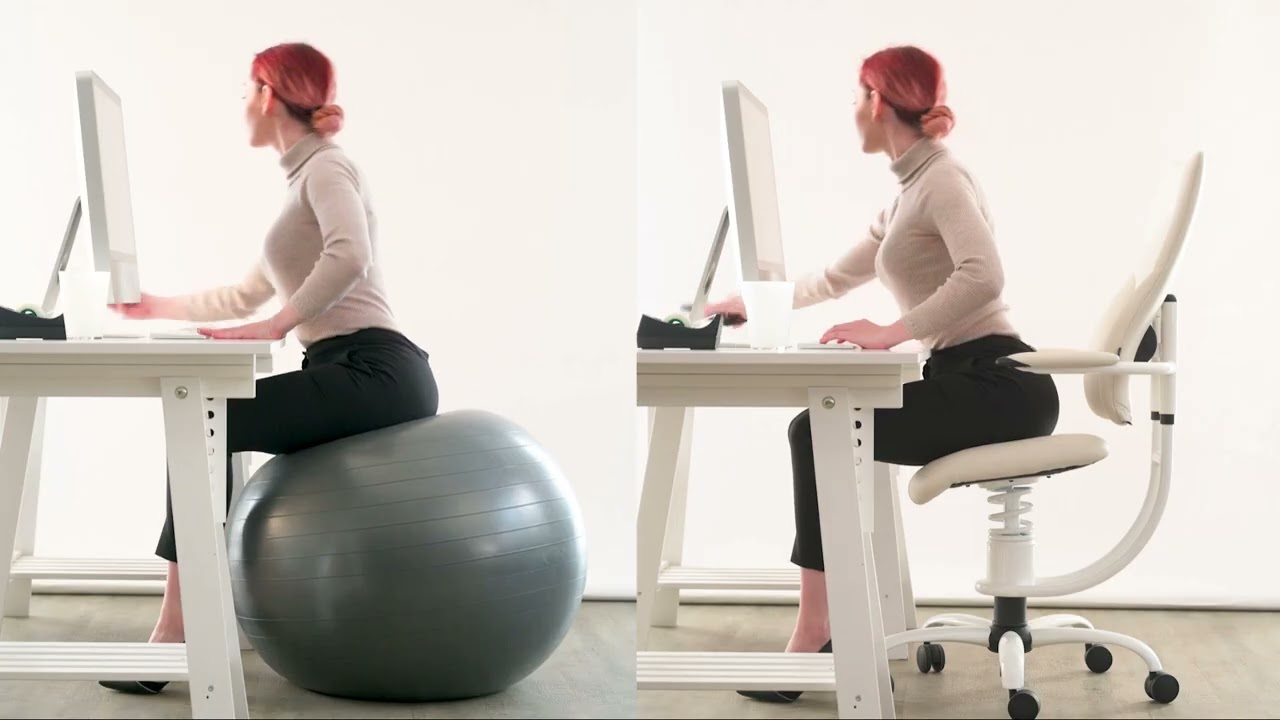 Finally, a chair that relieves back pain by turning every movement into posture improvement!